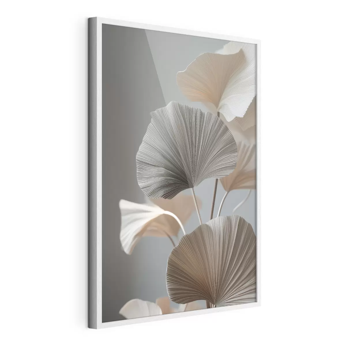 Plakat Dekoratiivsed lehvikukujulised lehed f49971