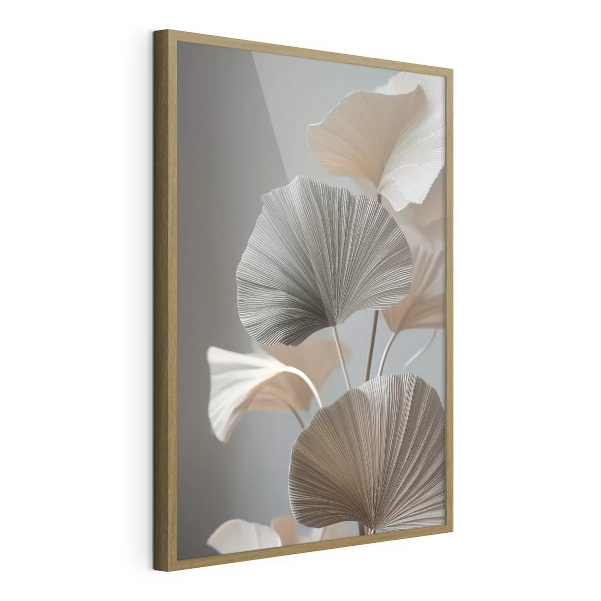 Plakat Dekoratiivsed lehvikukujulised lehed f49971
