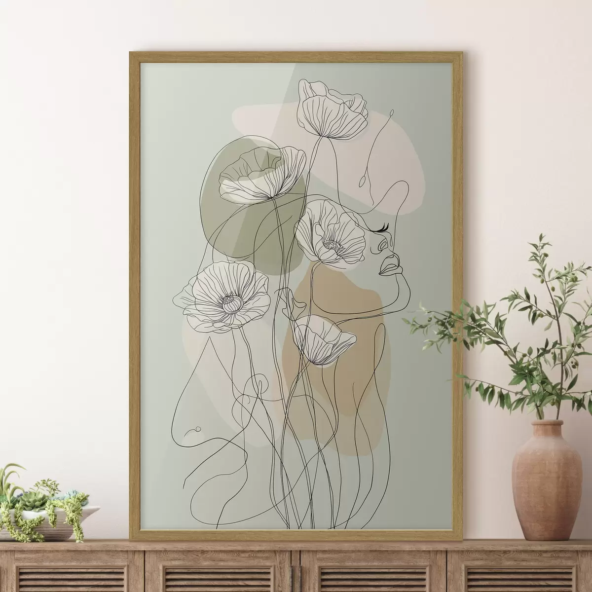 Plakat Õrn õitsemine f50109
