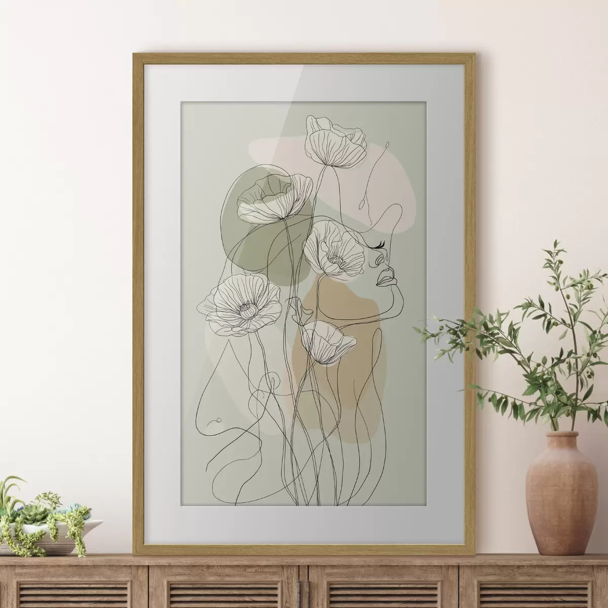 Plakat Õrn õitsemine f50109