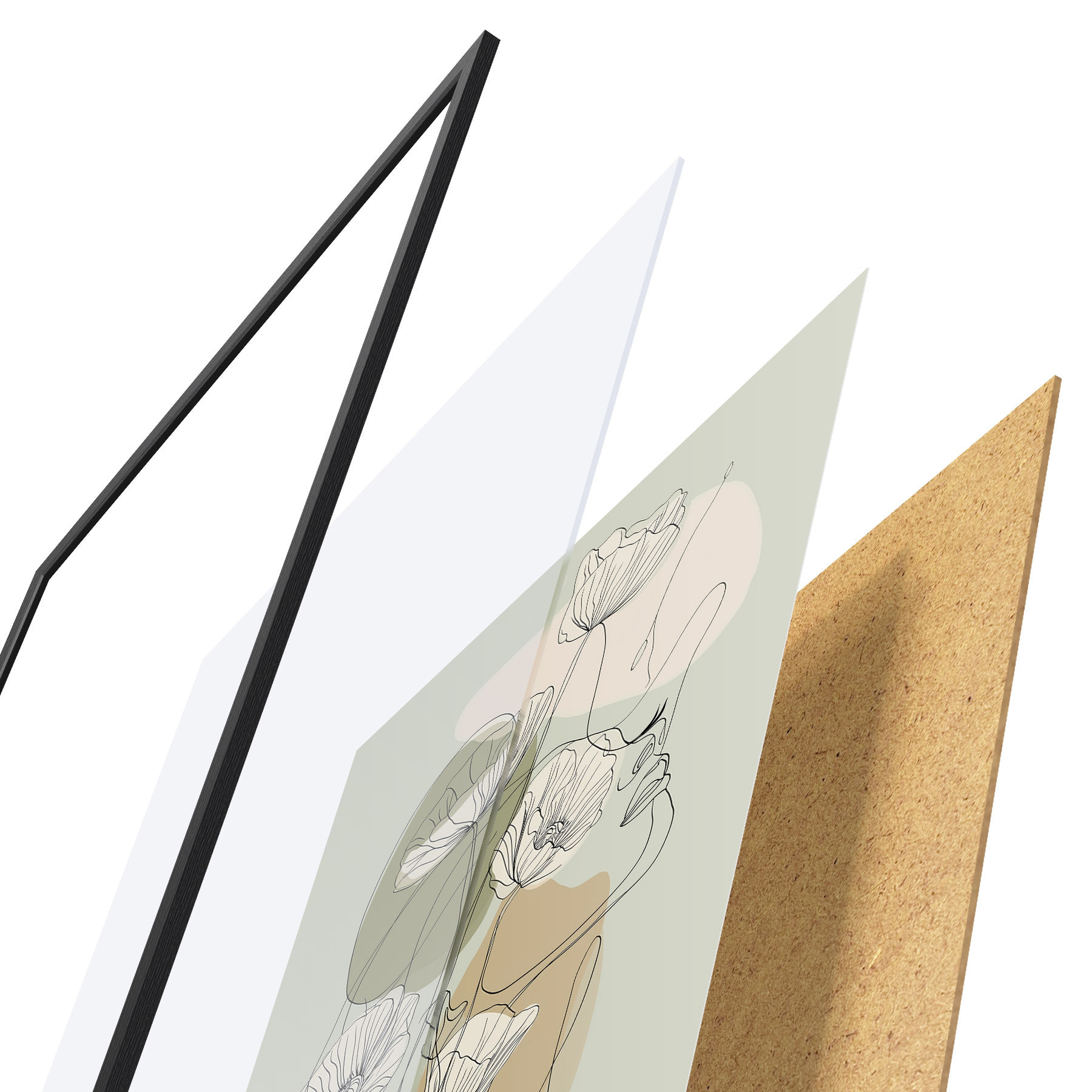 Plakat Õrn õitsemine f50109