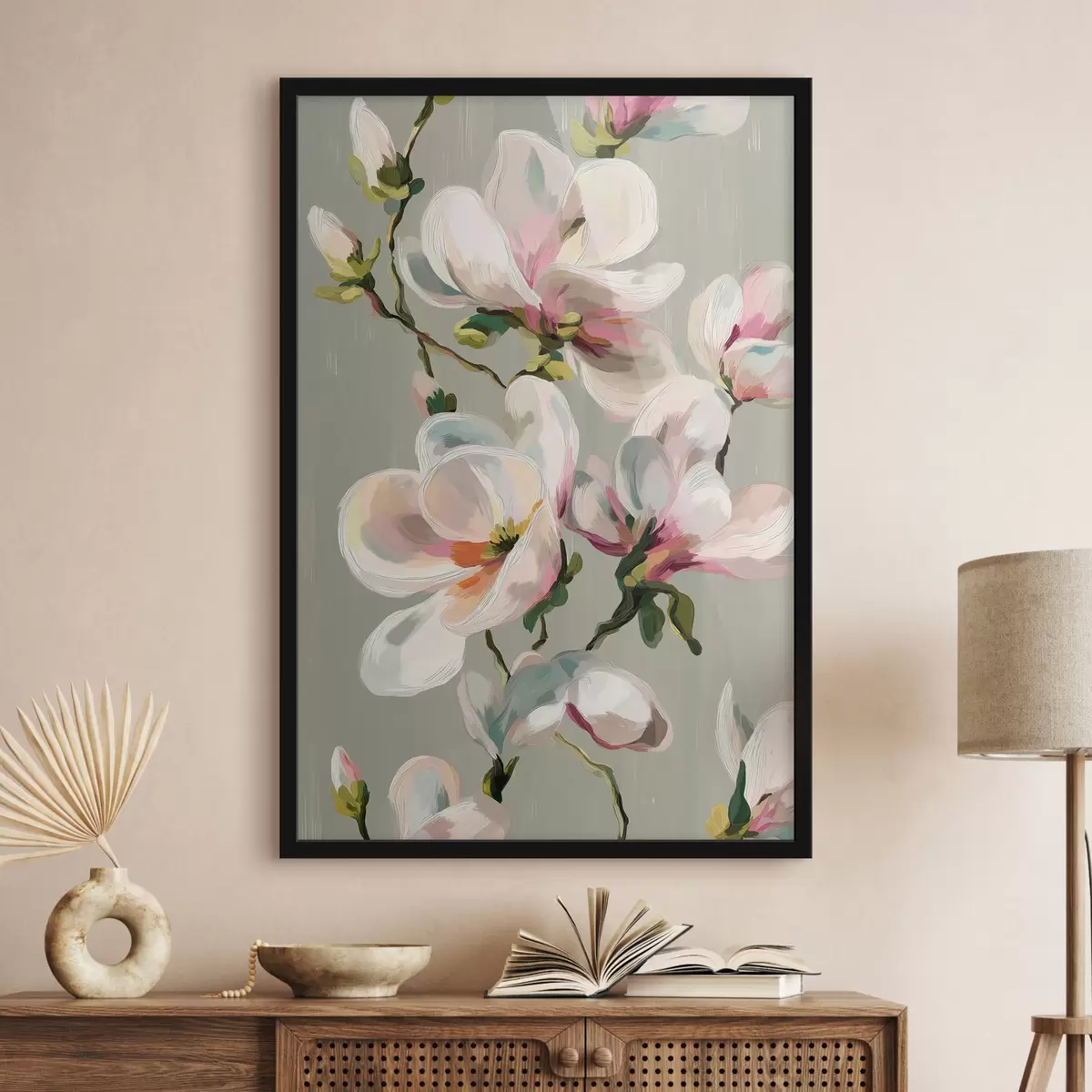 Plakat Maaliline Magnolia f50128