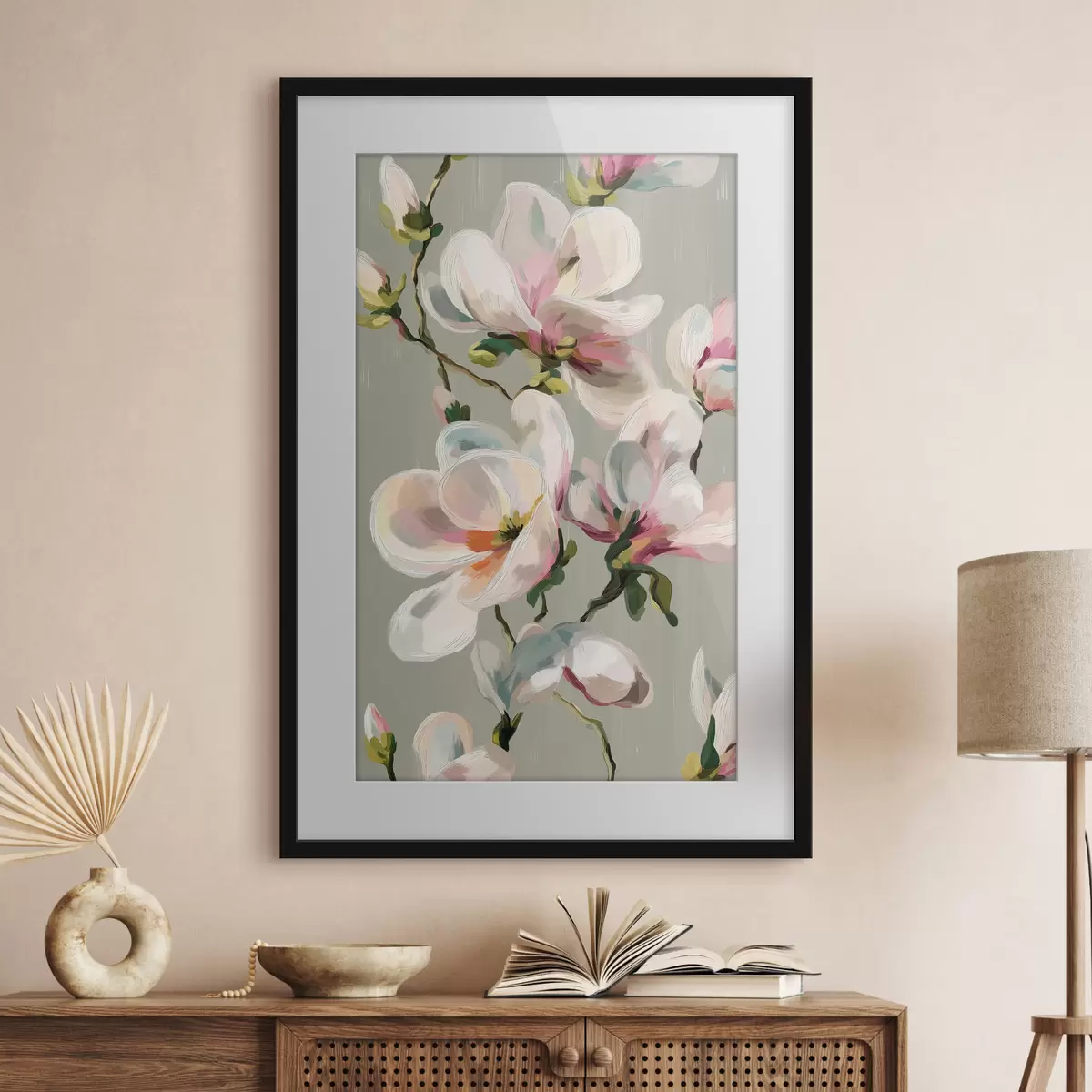 Plakat Maaliline Magnolia f50128
