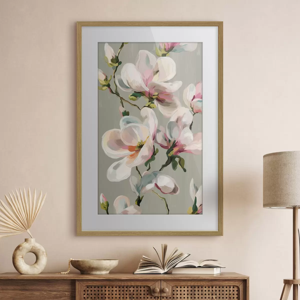 Plakat Maaliline Magnolia f50128