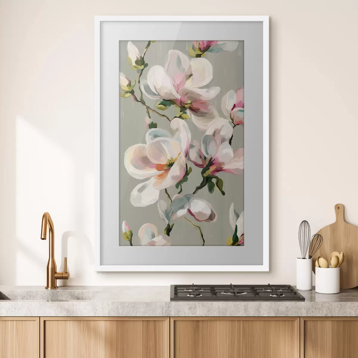 Plakat Maaliline Magnolia f50128