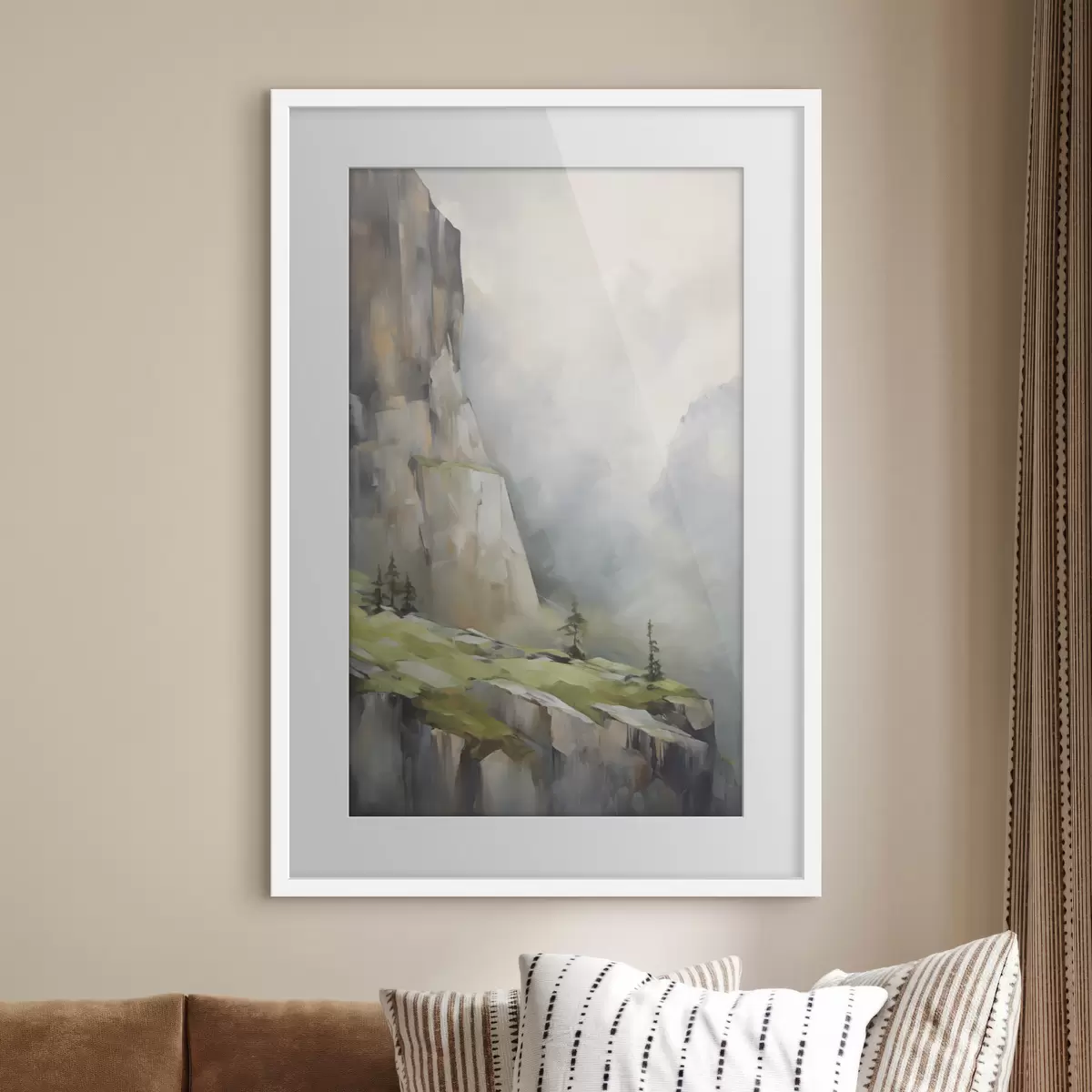Plakat Mägimaastik, maali imitatsioon f50135