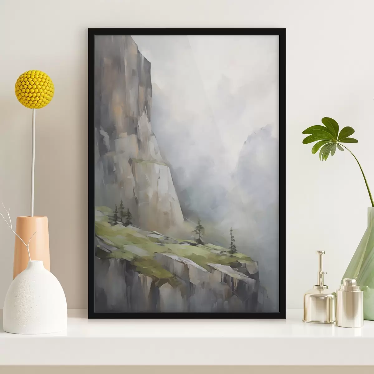 Plakat Mägimaastik, maali imitatsioon f50135