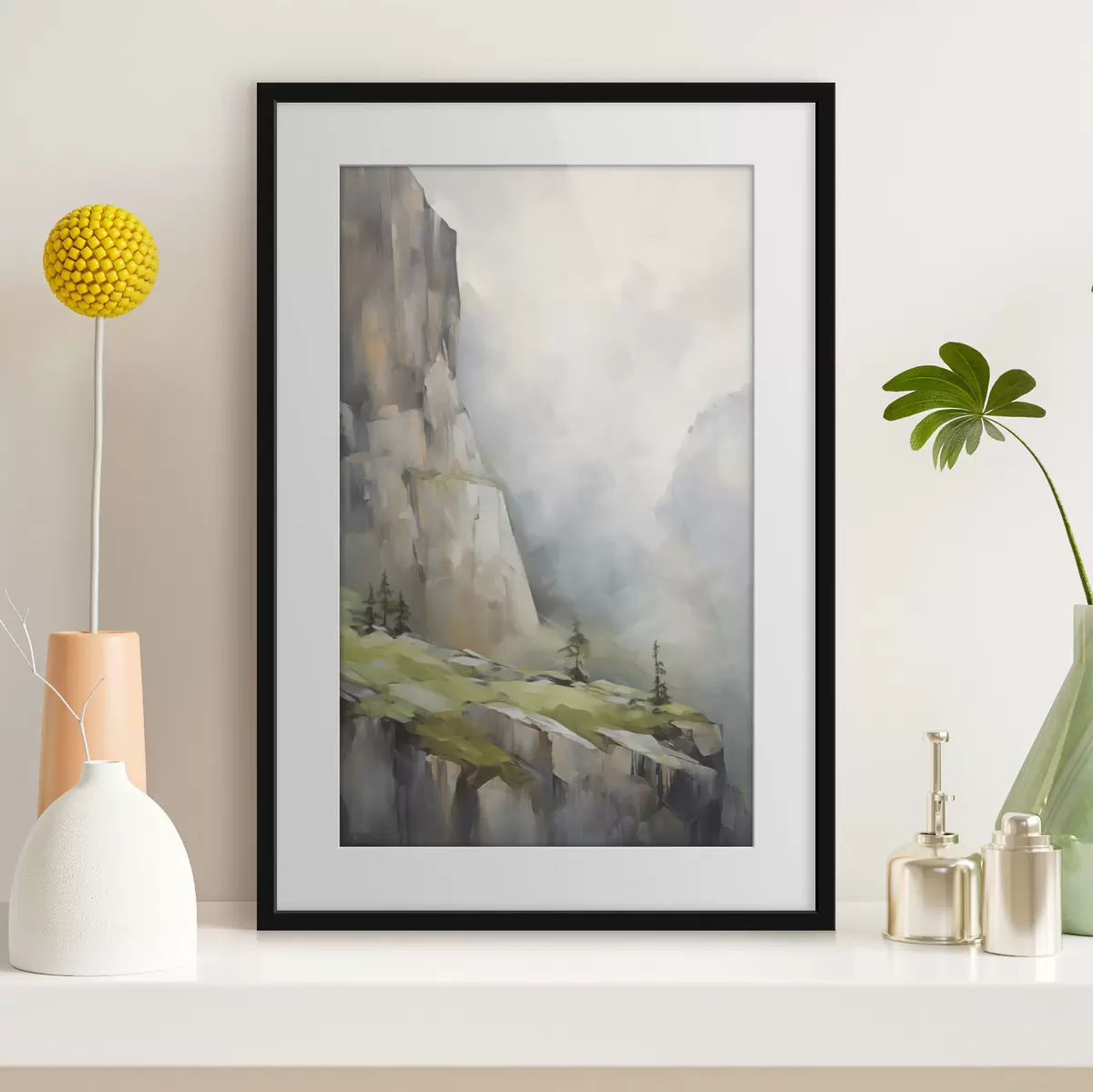 Plakat Mägimaastik, maali imitatsioon f50135