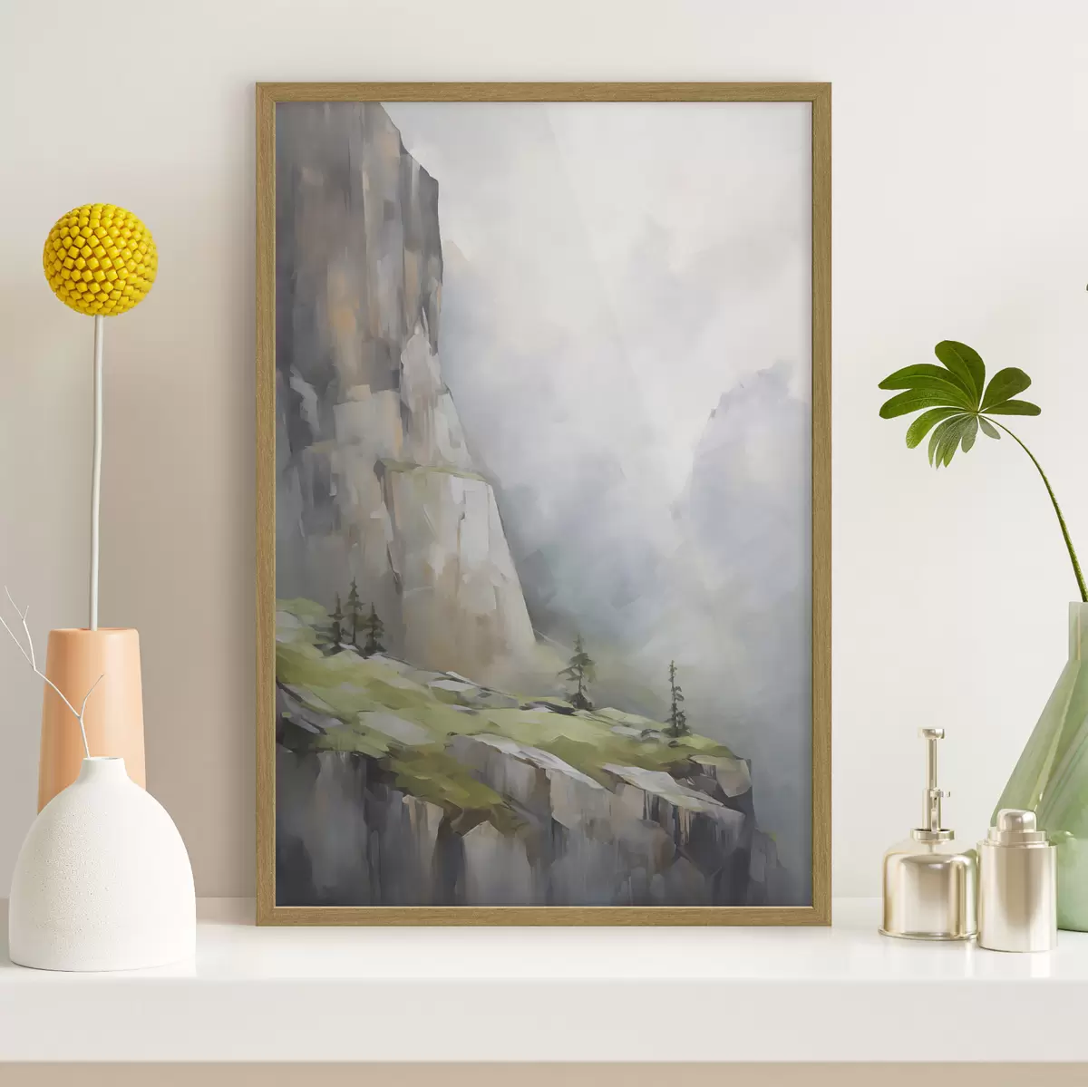 Plakat Mägimaastik, maali imitatsioon f50135
