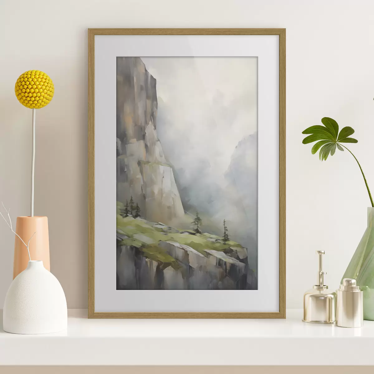 Plakat Mägimaastik, maali imitatsioon f50135