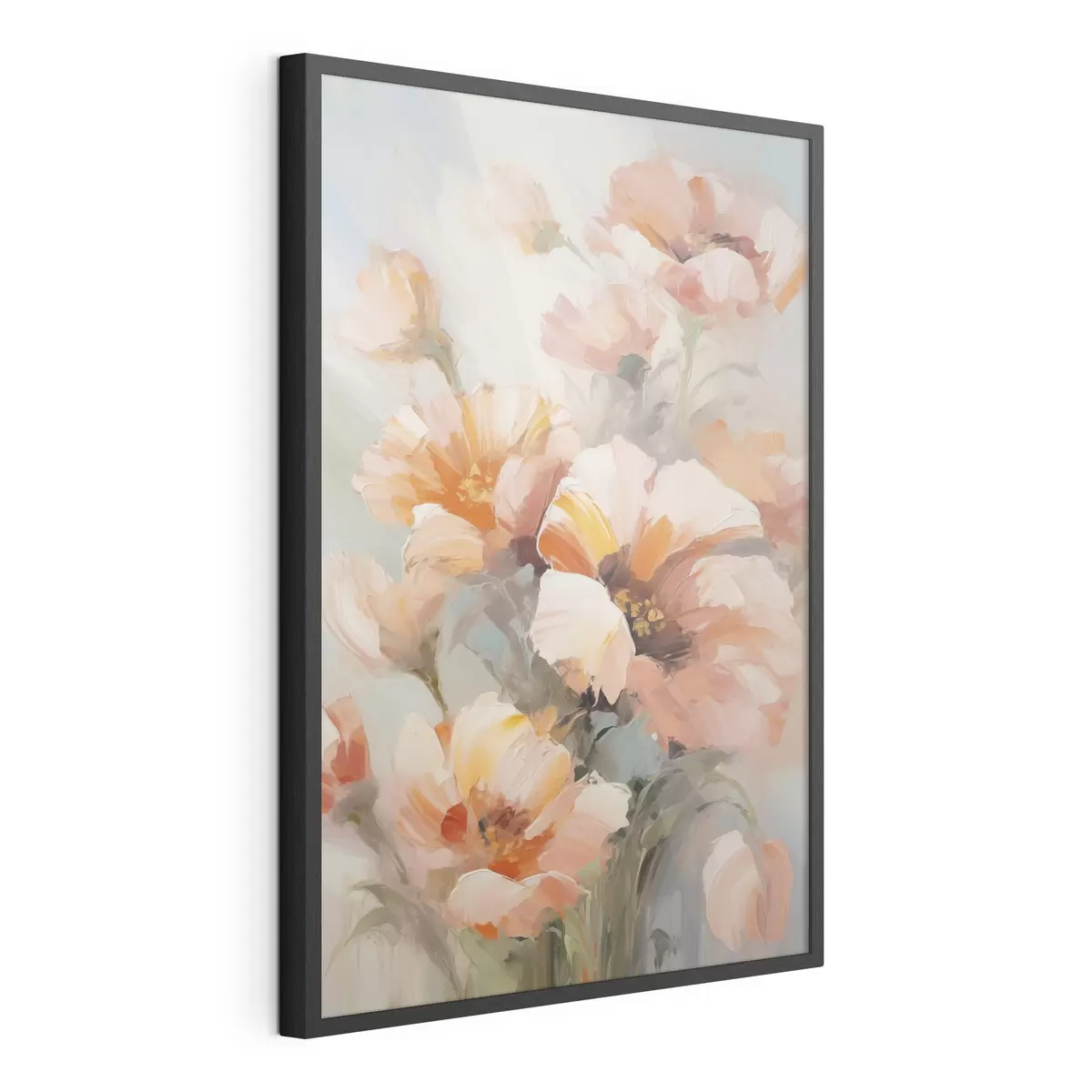 Plakat Õrnad lilled, maali imitatsioon f50140