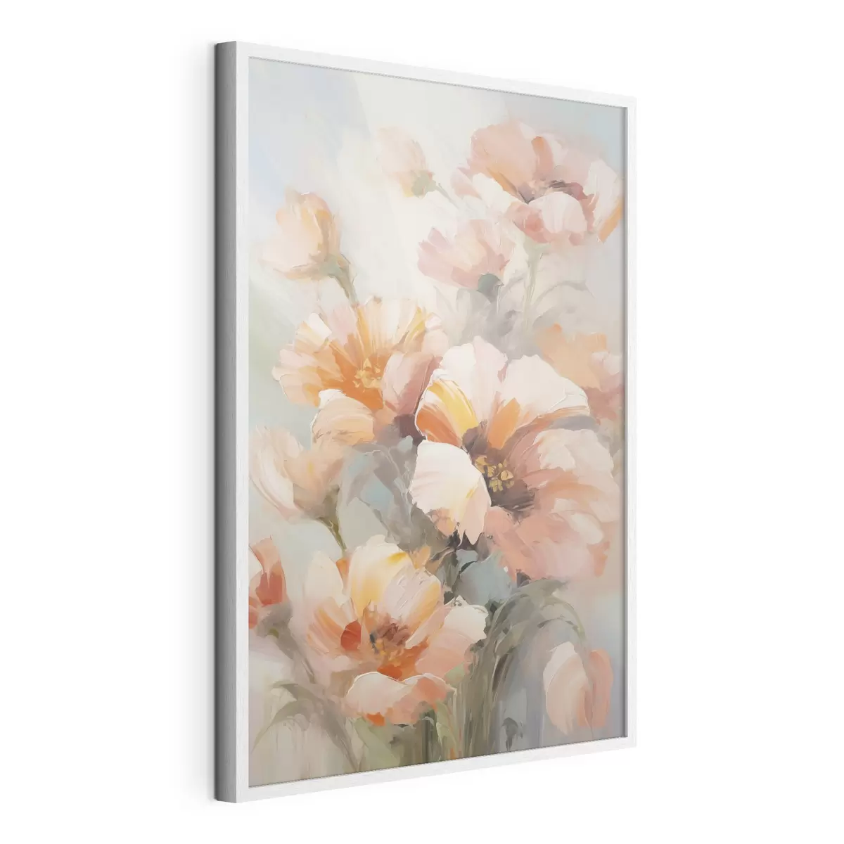 Plakat Õrnad lilled, maali imitatsioon f50140