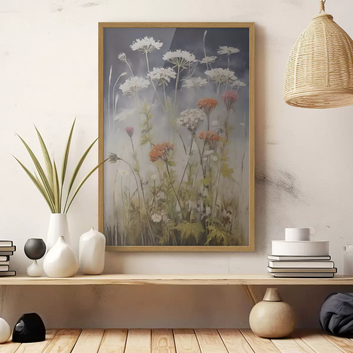Plakat Põllurohi, maali imitatsioon f50142