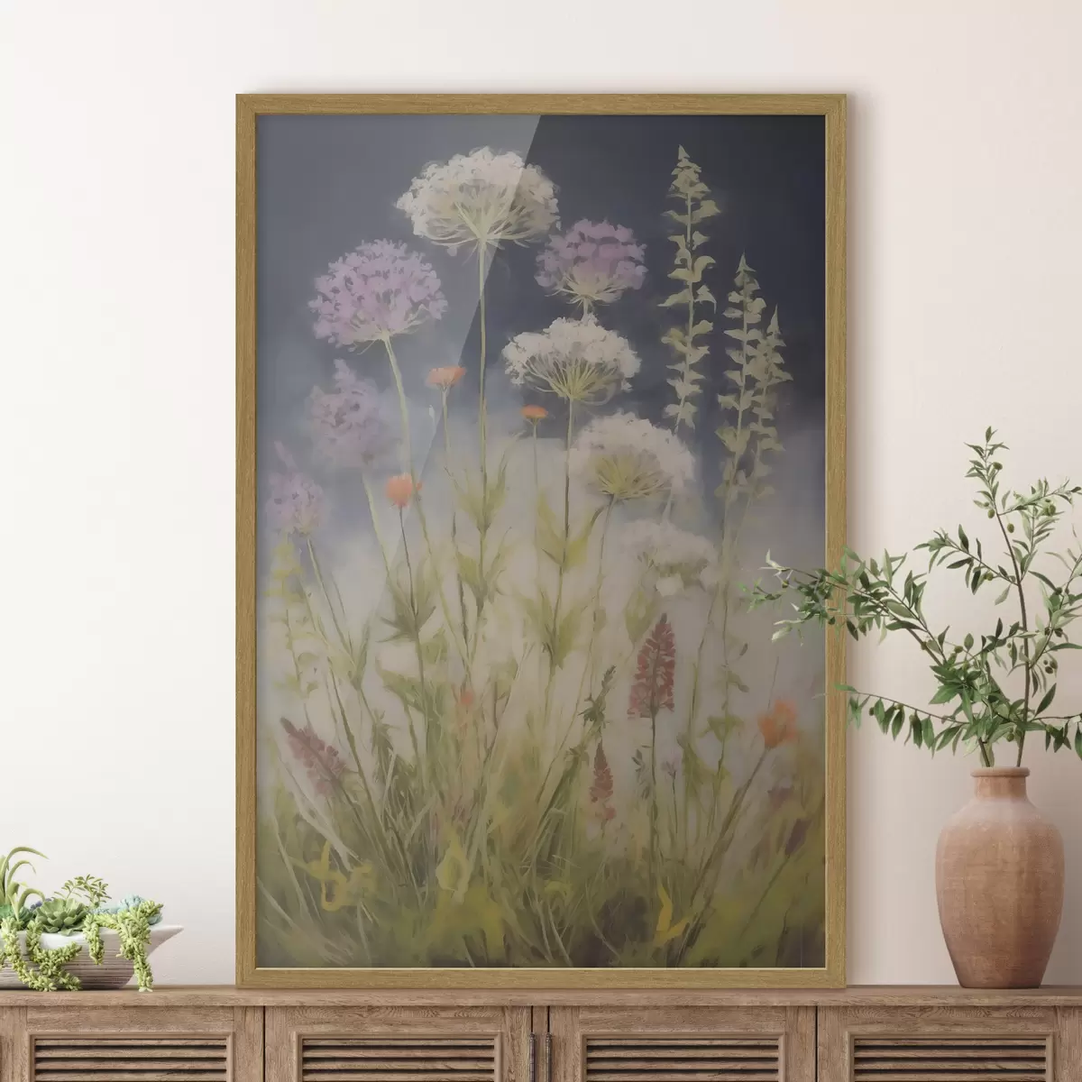Plakat Põllurohi, maali imitatsioon f50143