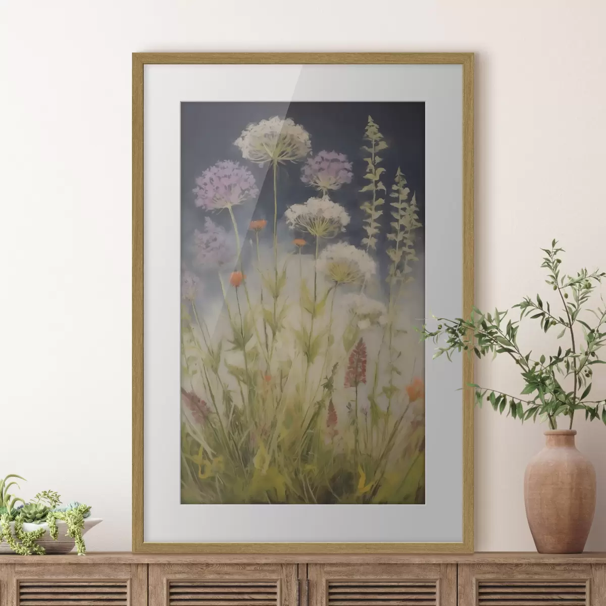 Plakat Põllurohi, maali imitatsioon f50143