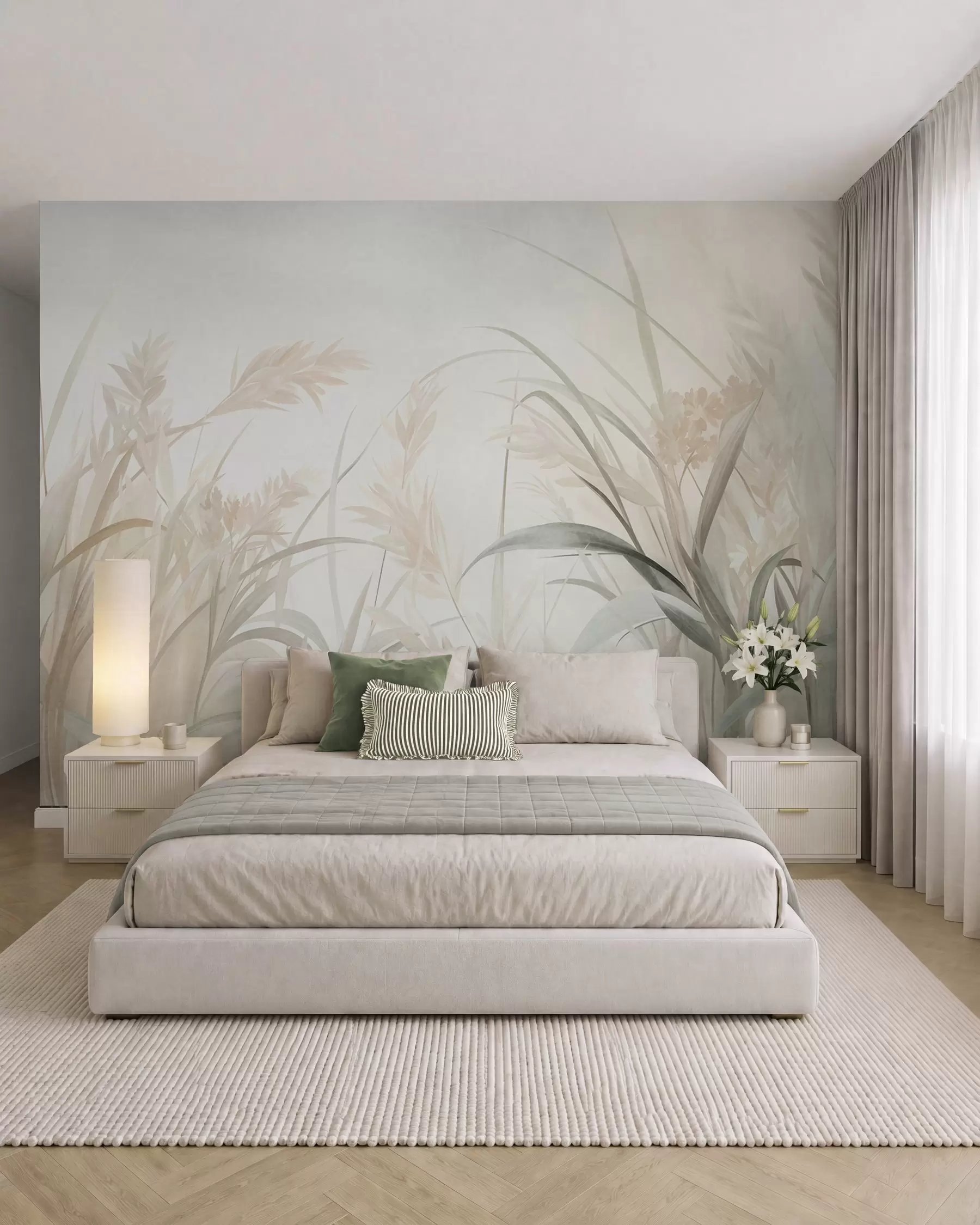 Fototapeedid Salveiroheline niit w09981