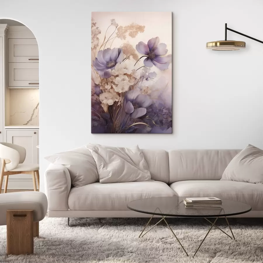 Pilt Õrn lilla lillekimp s50307