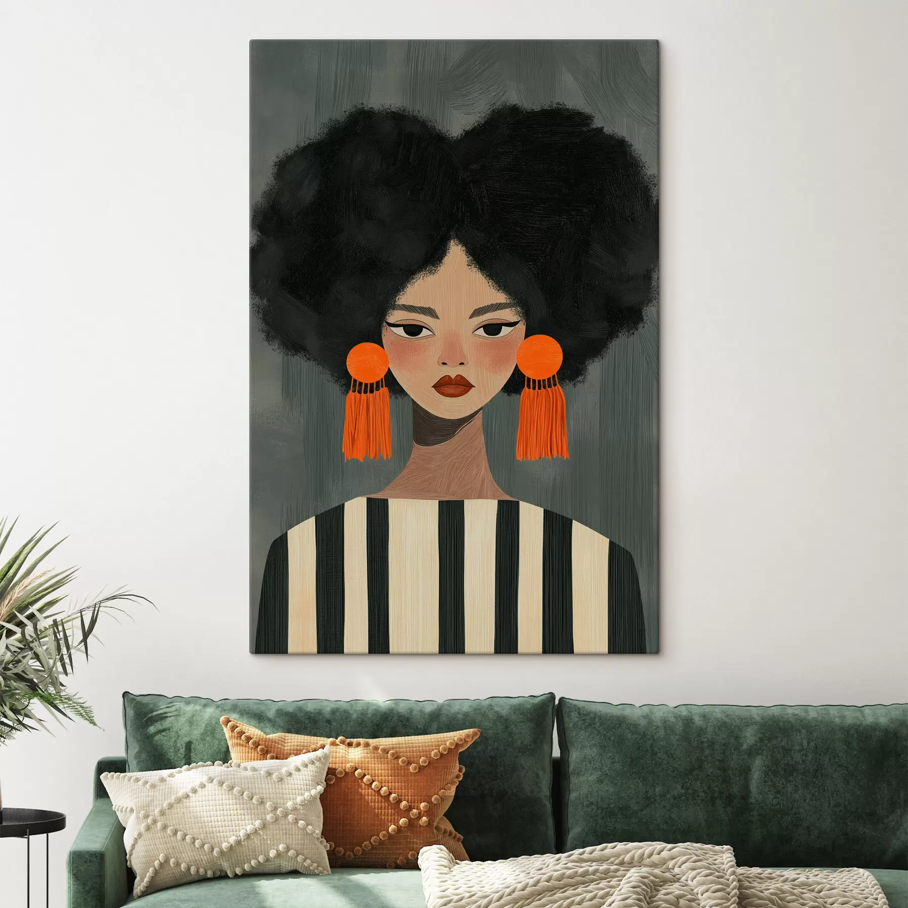 Pilt Afro-tüdruk s50337