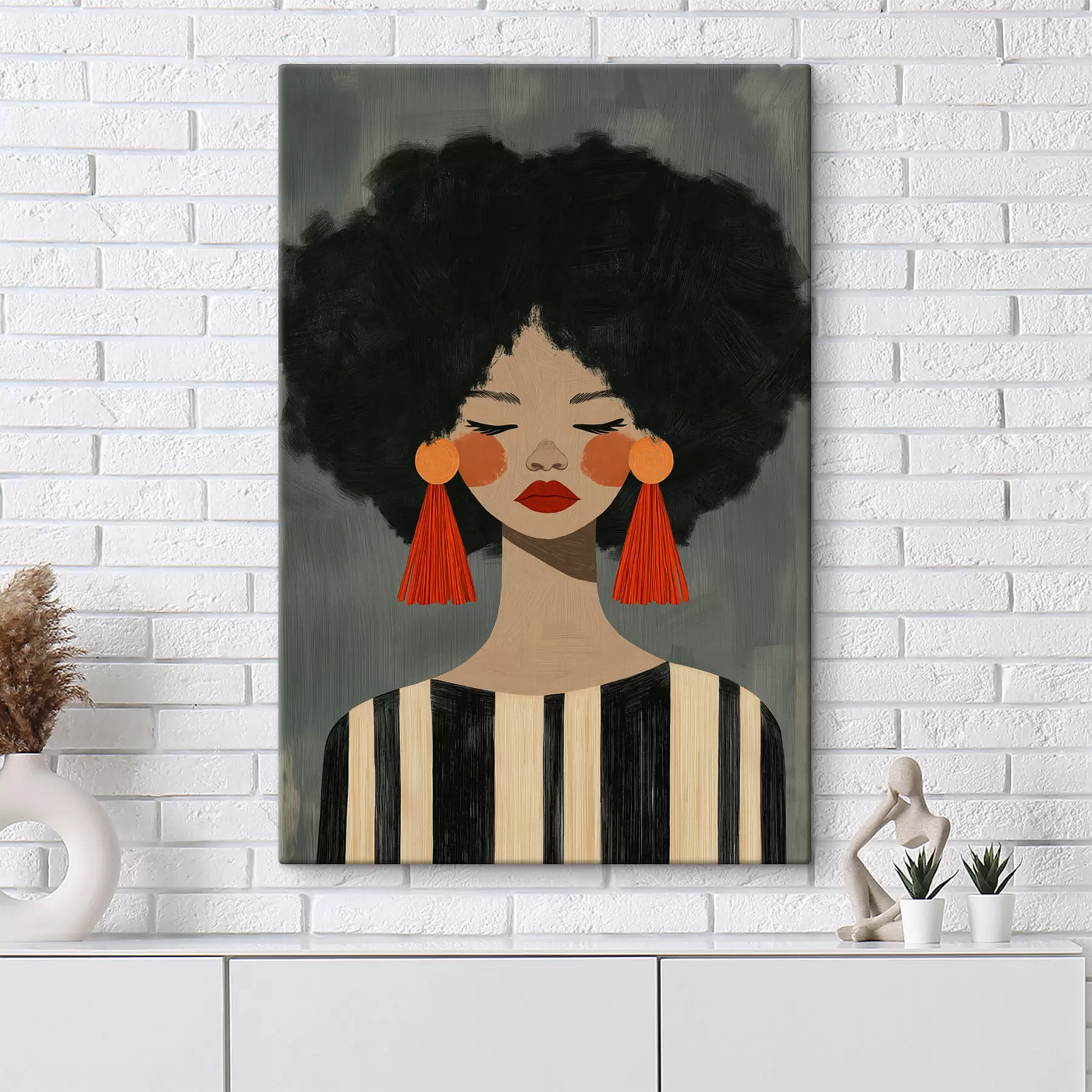 Pilt Afro-tüdruk s50338