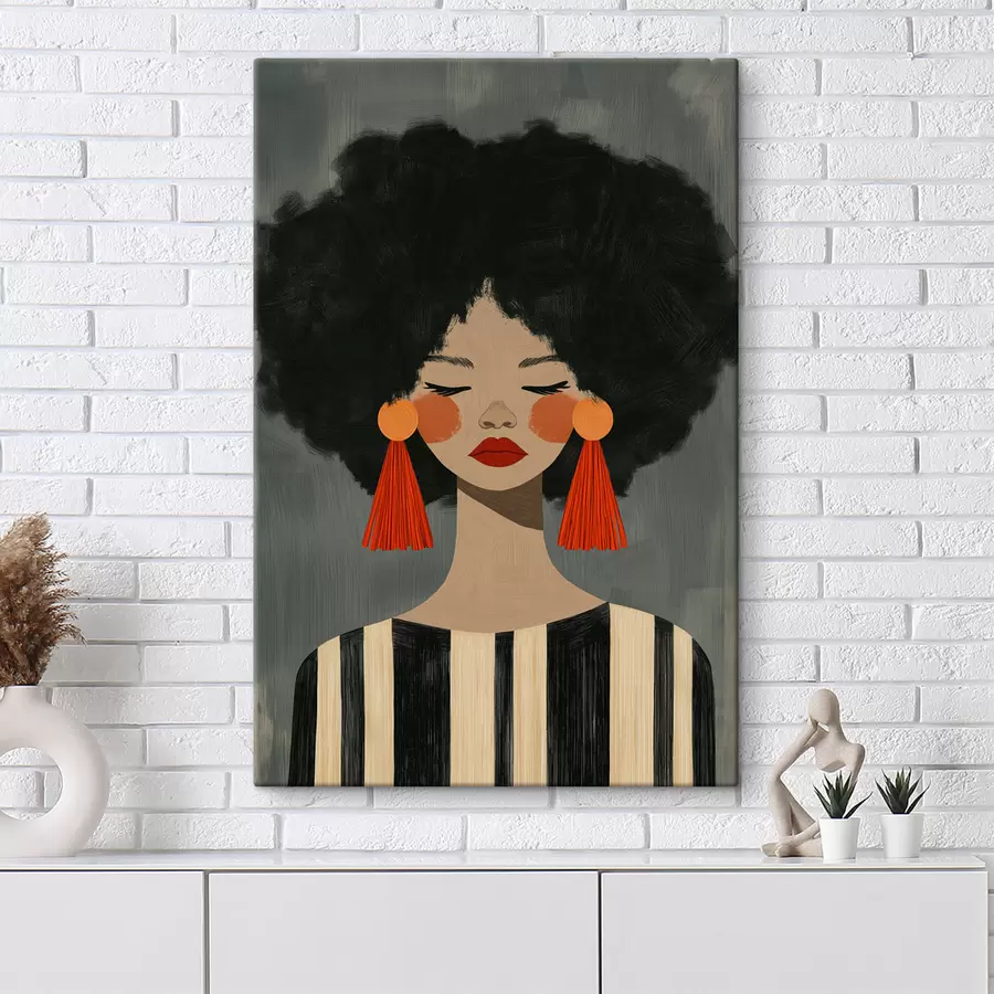 Pilt Afro-tüdruk s50338