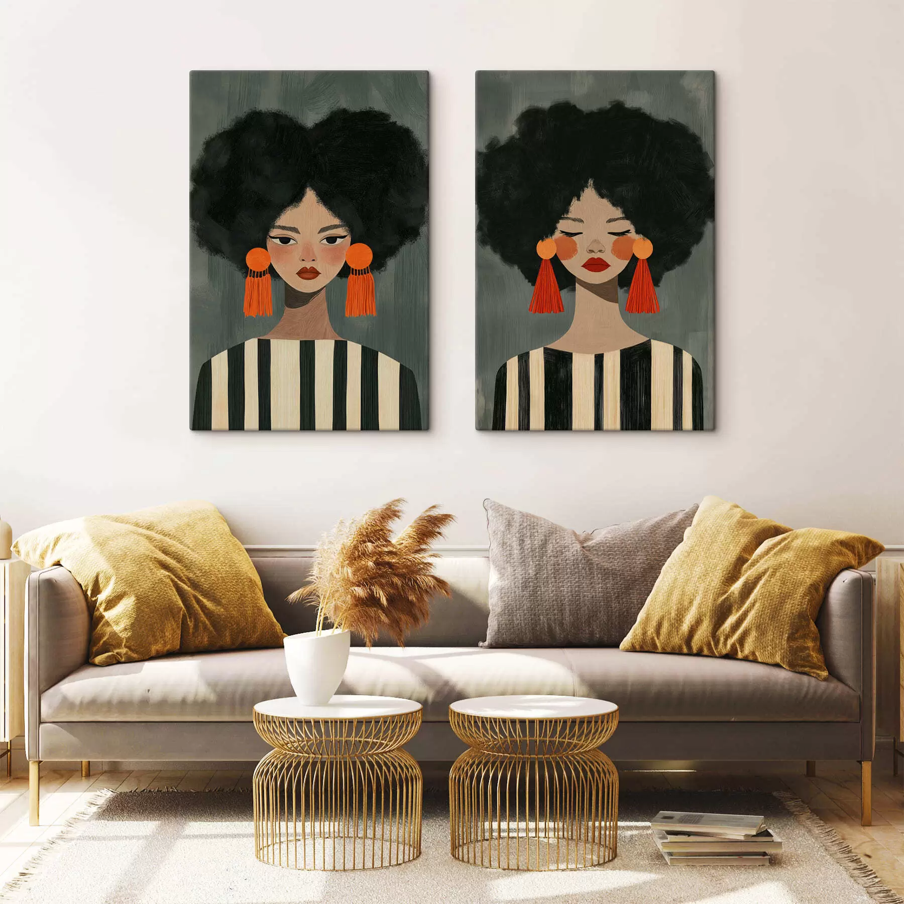 Pilt Afro-tüdrukud m30882