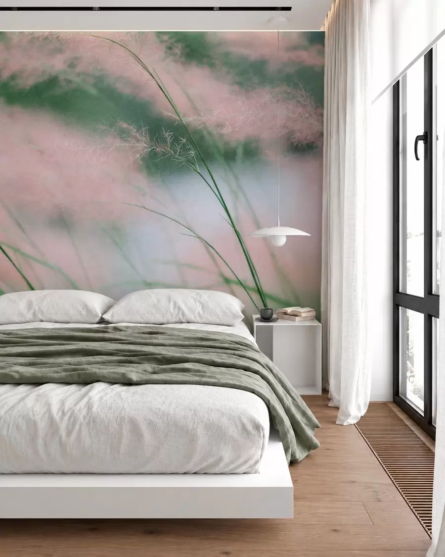 Fototapeedid Puuderroosad kõrred w05886