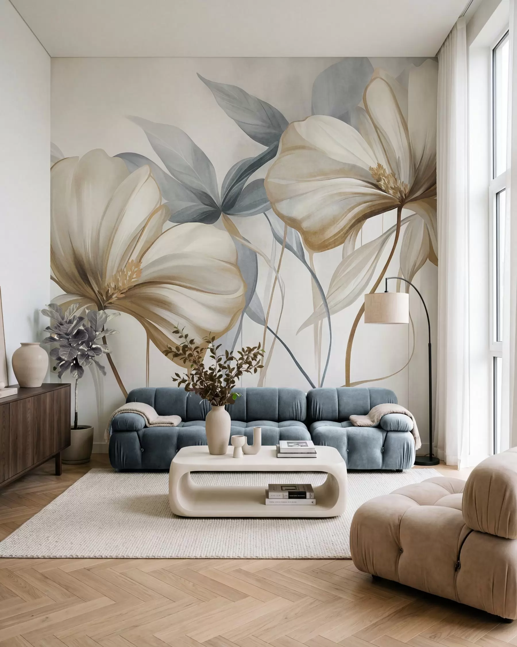 Fototapeedid Kroonlehed ja varjud w10058