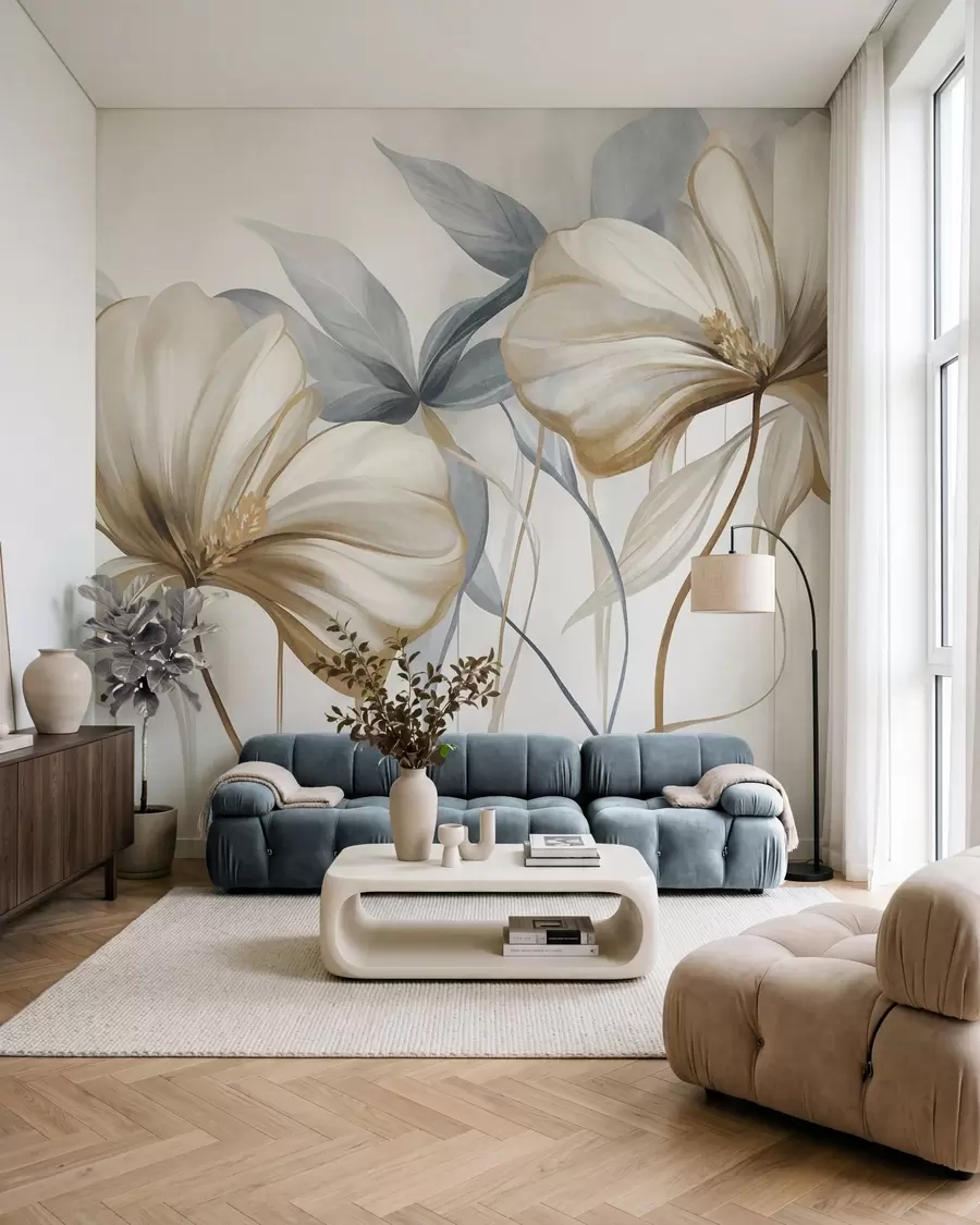 Fototapeedid Kroonlehed ja varjud w10058