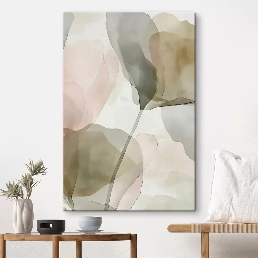 Pilt Õrn botaaniline kunst pastelltoonides s50751