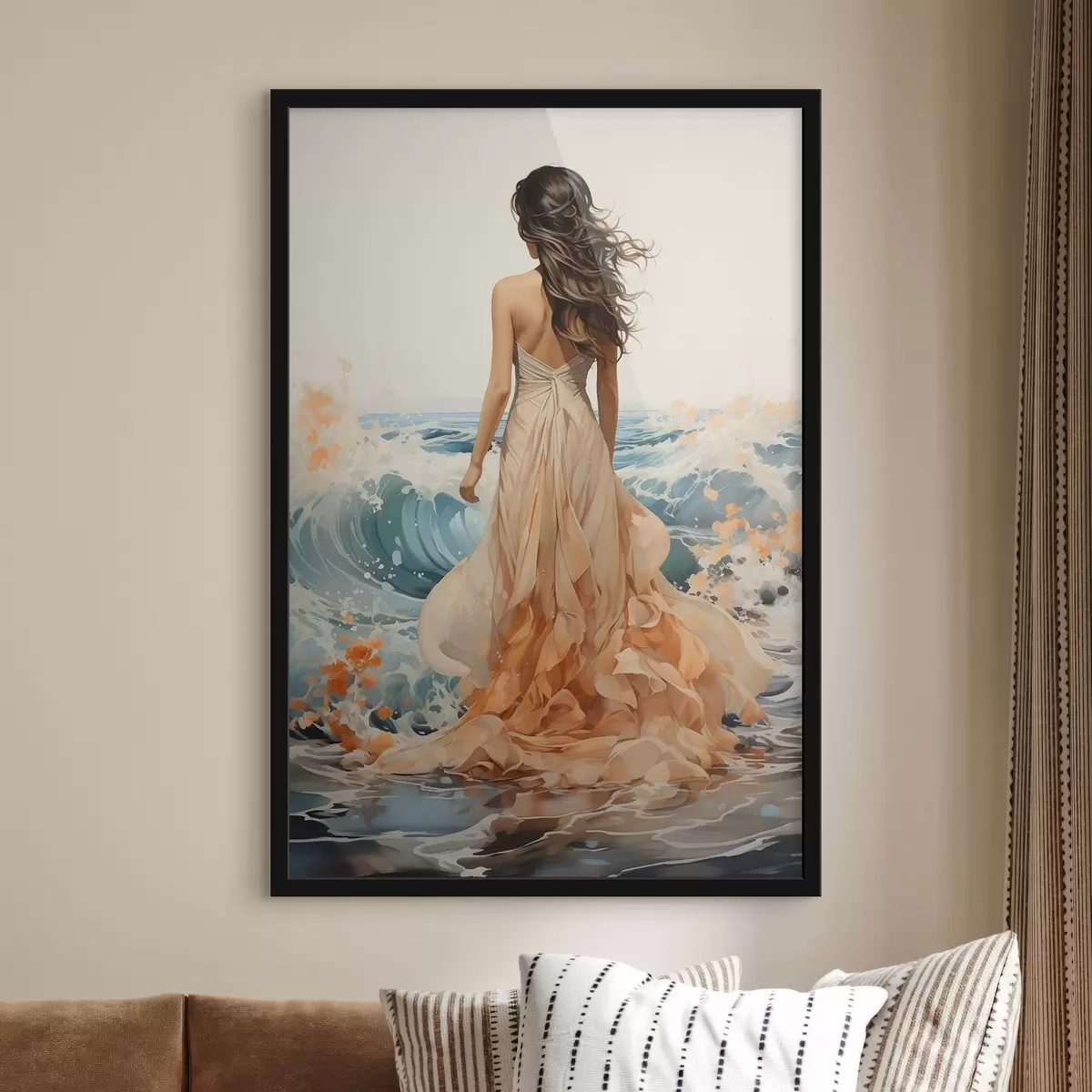 Plakat Õhtune jalutuskäik mere ääres f50748