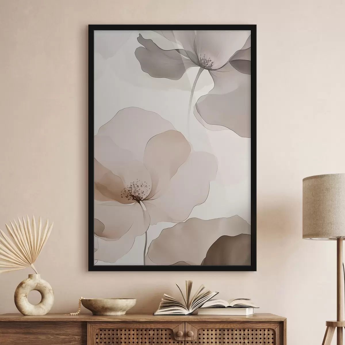 Plakat Akvarellipulbrist õielehed f50749