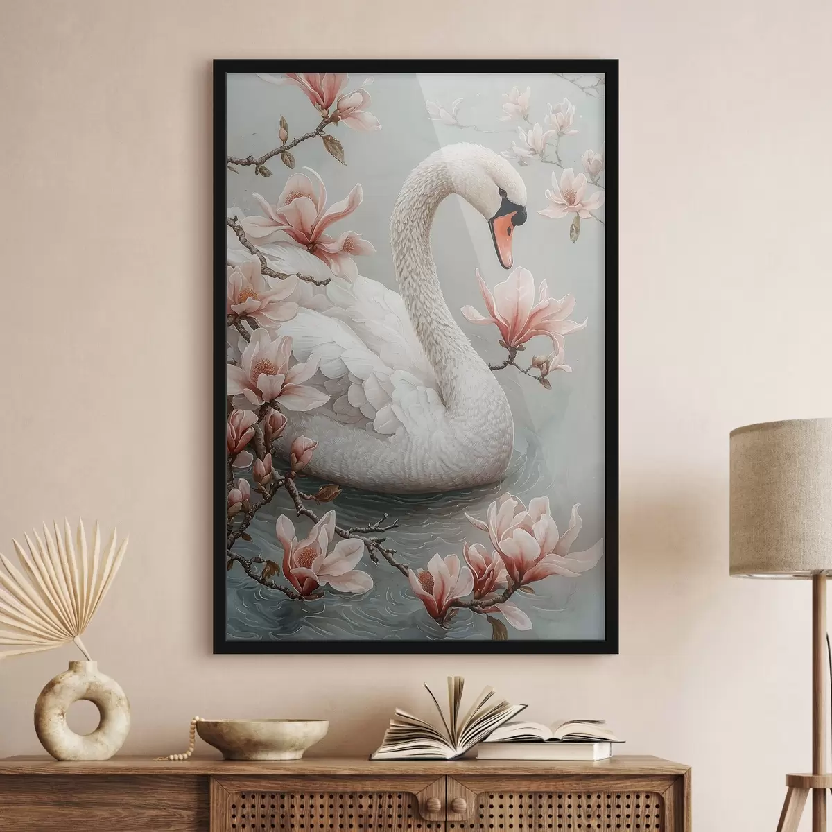 Plakat Lumivalge Grace vee ääres f50754