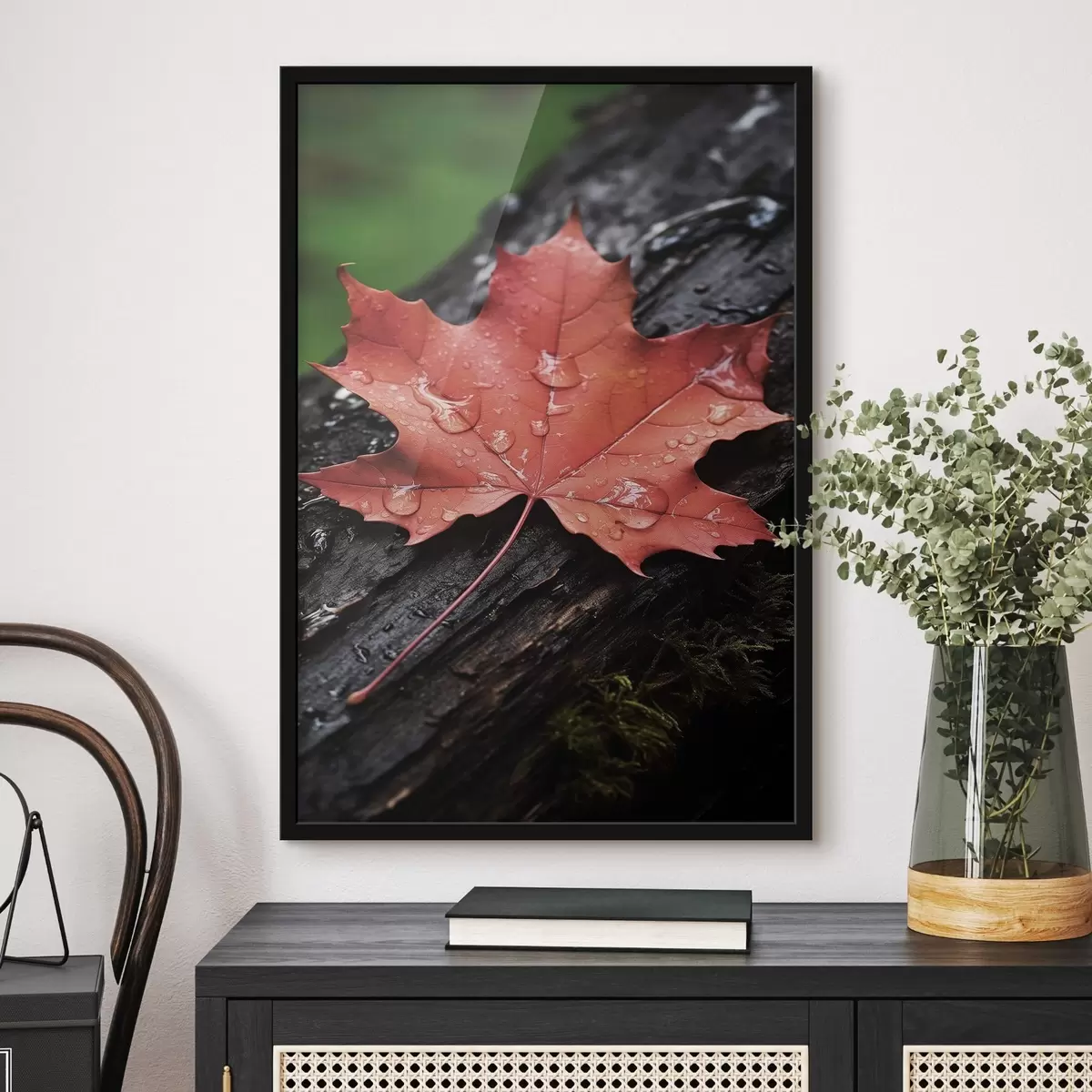 Plakat Punane vahtraleht f50757