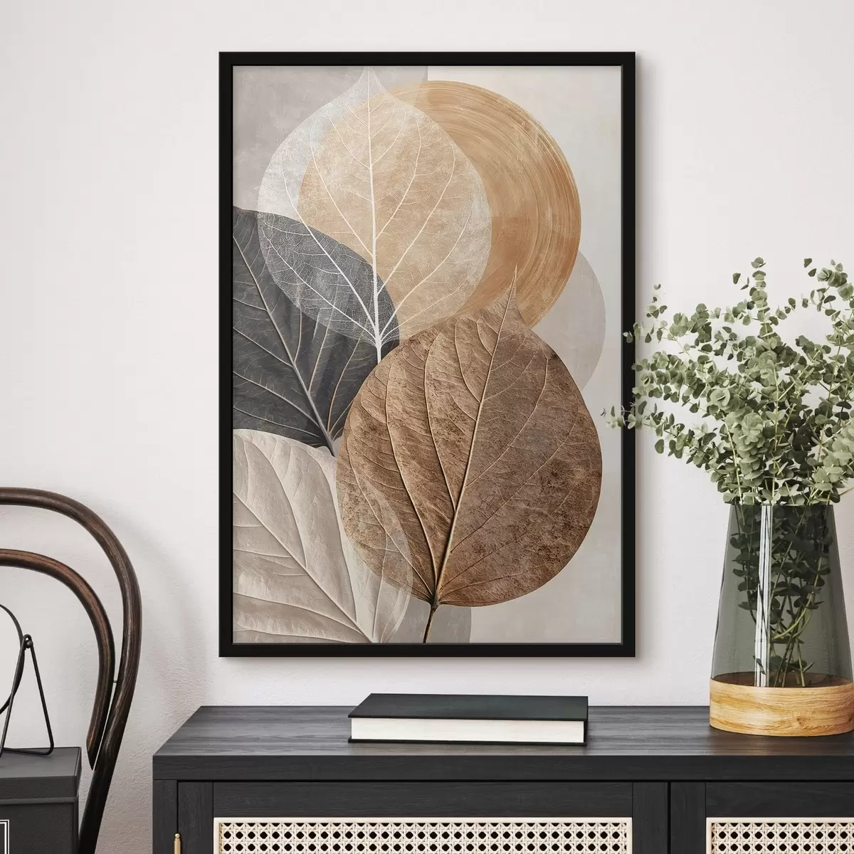 Plakat Abstraktsed lehed f50717