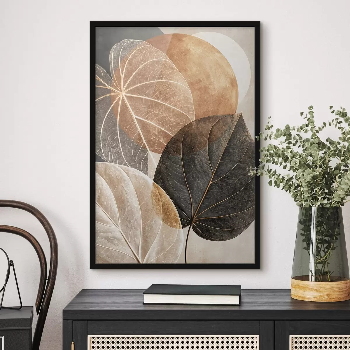 Plakat Abstraktsed lehed f50718