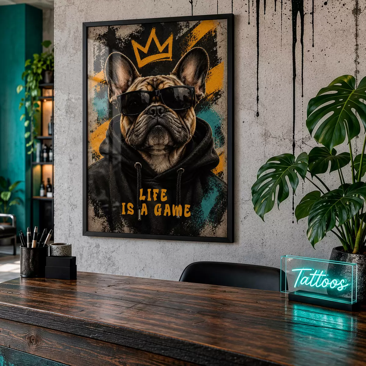 Plakat Mängija f50644