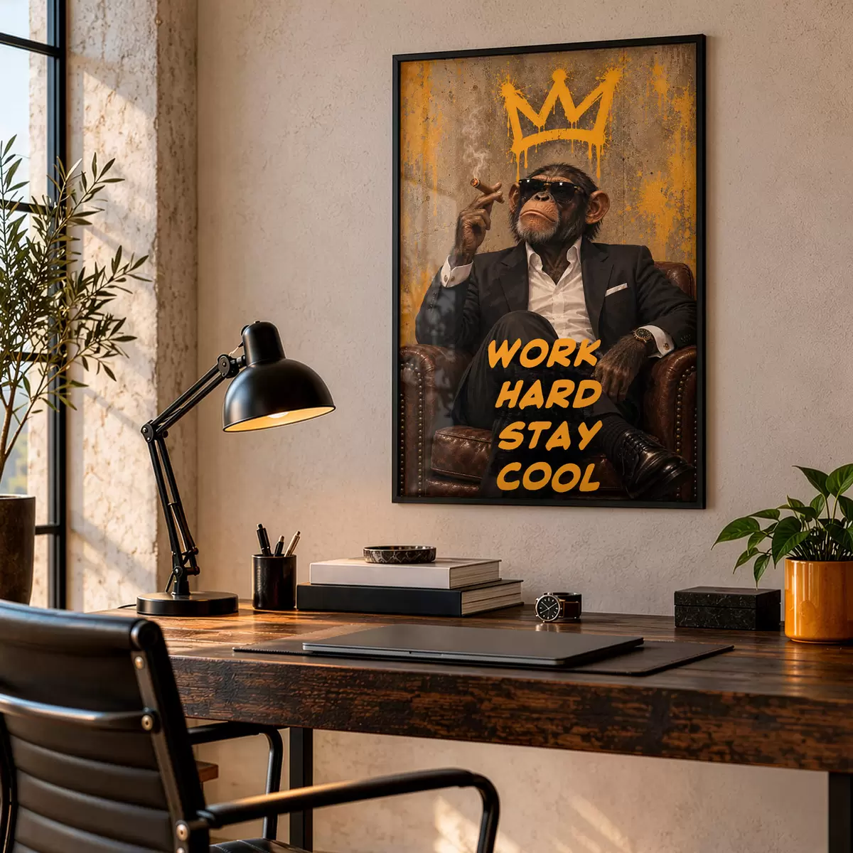 Plakat Rahu säilitamine pingelistes olukordades f50649