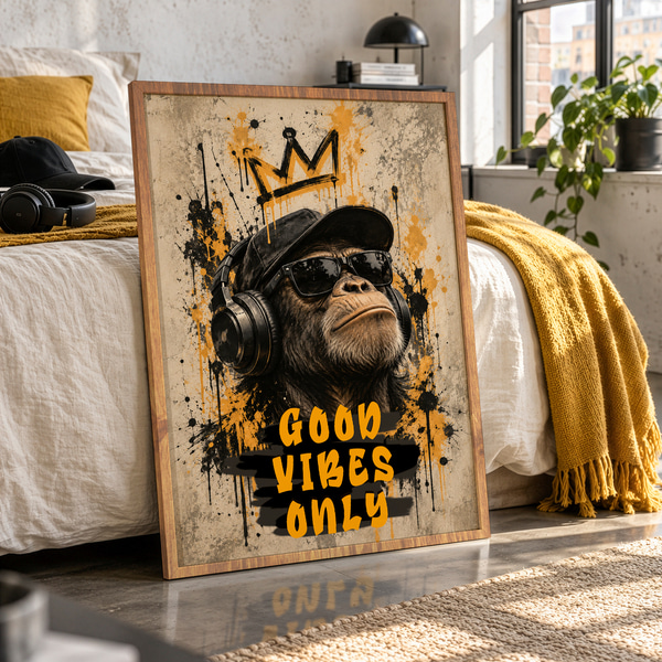 Plakatite Heade vibratsioonide kuningas, Plakatid Loomad, f50642wo : Uwalls