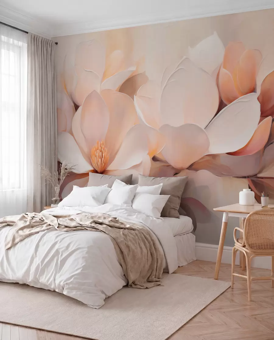 Fototapeedid Õitsemine virsikutoonides w05979