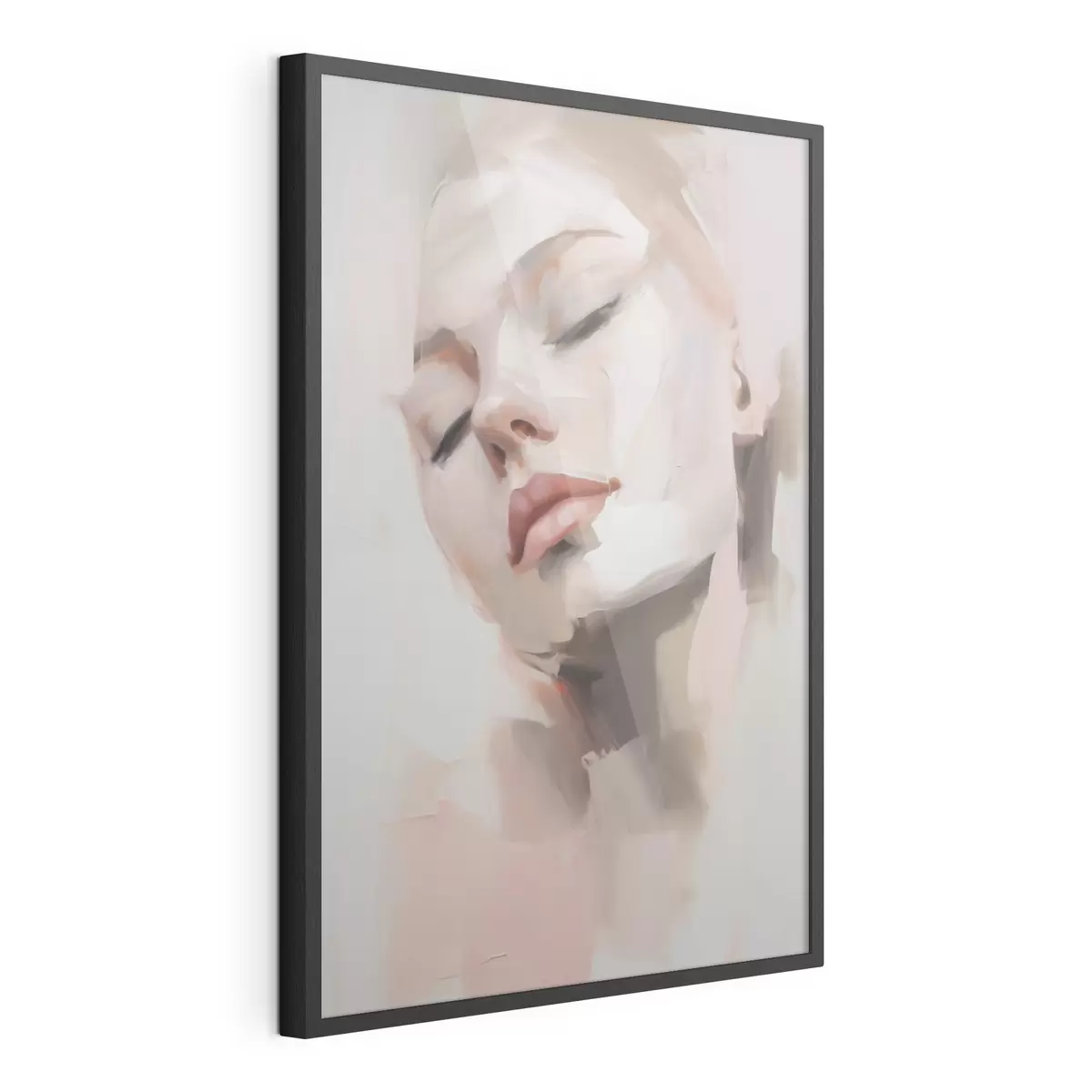 Plakat Noore naise abstraktne portree f50977