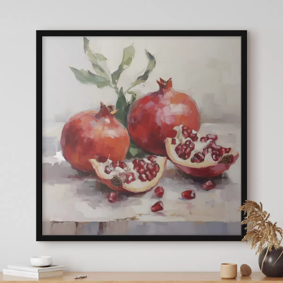 Plakat Granaatõunad, imitatsioonmaal f50982