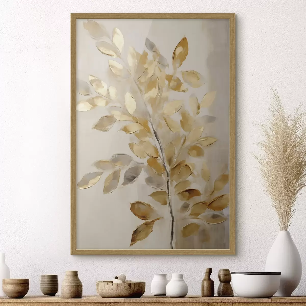 Plakat Lehed, imitatsioonimaal f50993