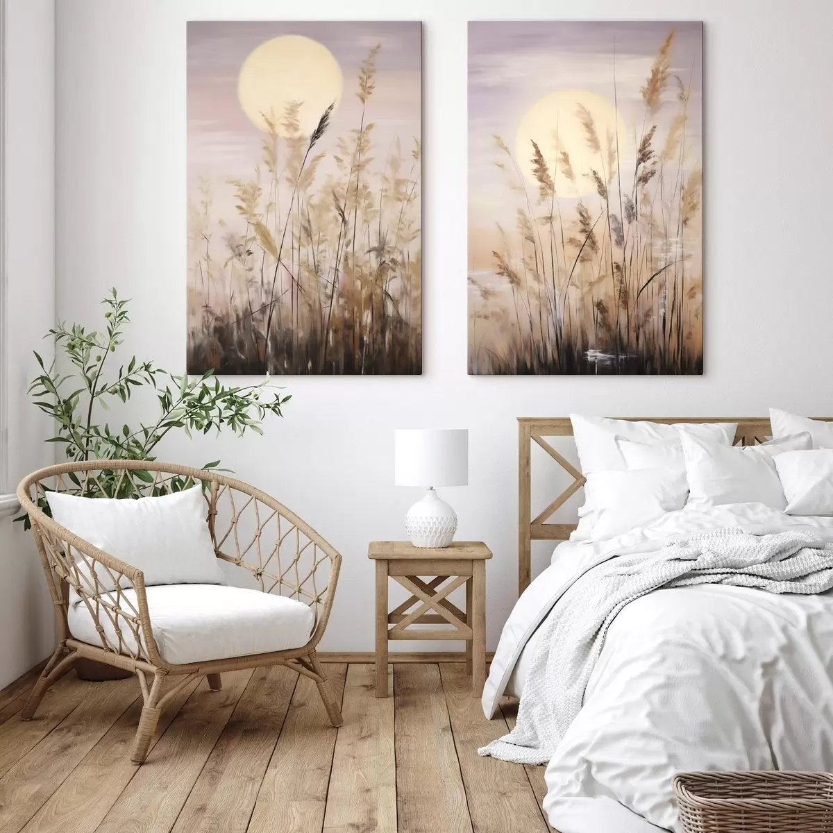Pilt Abstraktsed maitsetaimed, maalikunsti imitatsioon m31062