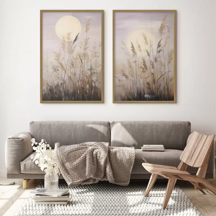 Fototapeedid Abstraktsed maitsetaimed, maalikunsti imitatsioon d31062