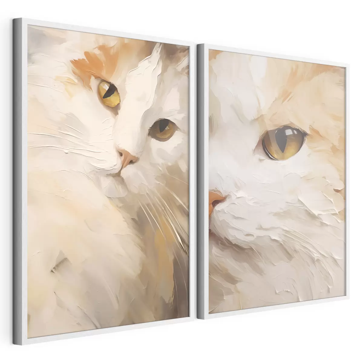 Plakat Kass, imitatsioonmaal d31063