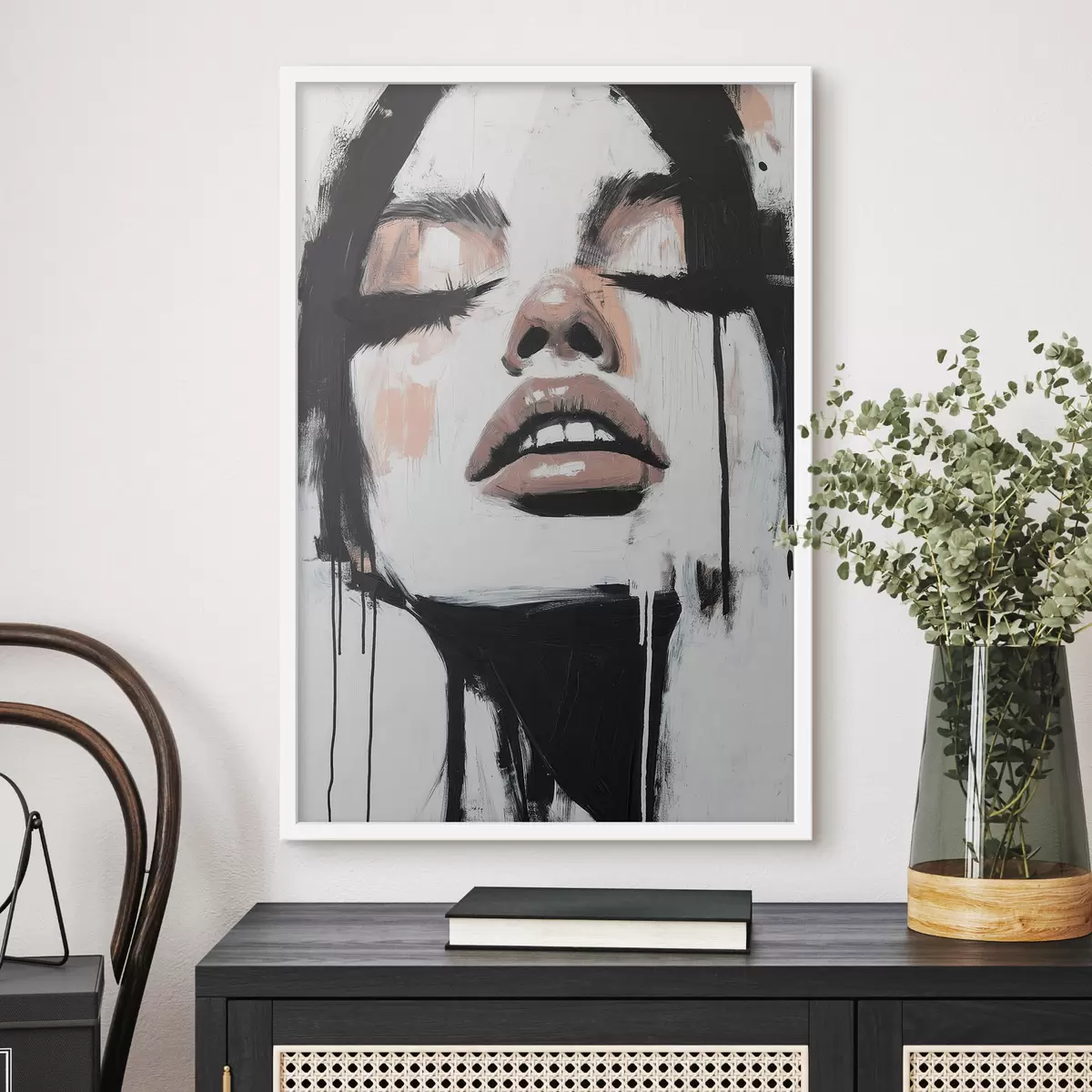 Plakat Abstraktne portree f51000