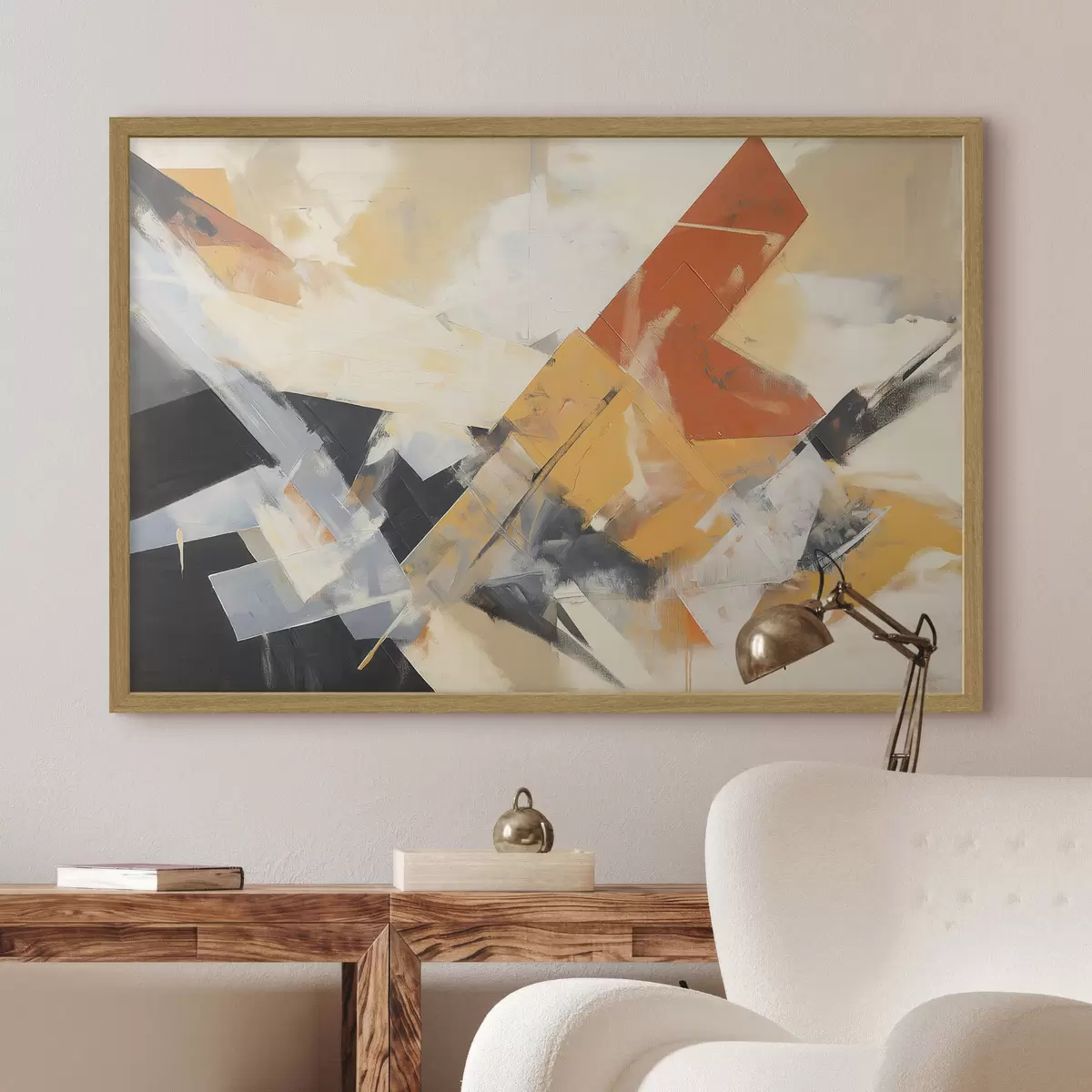 Plakat Abstraktne geomeetria f51014