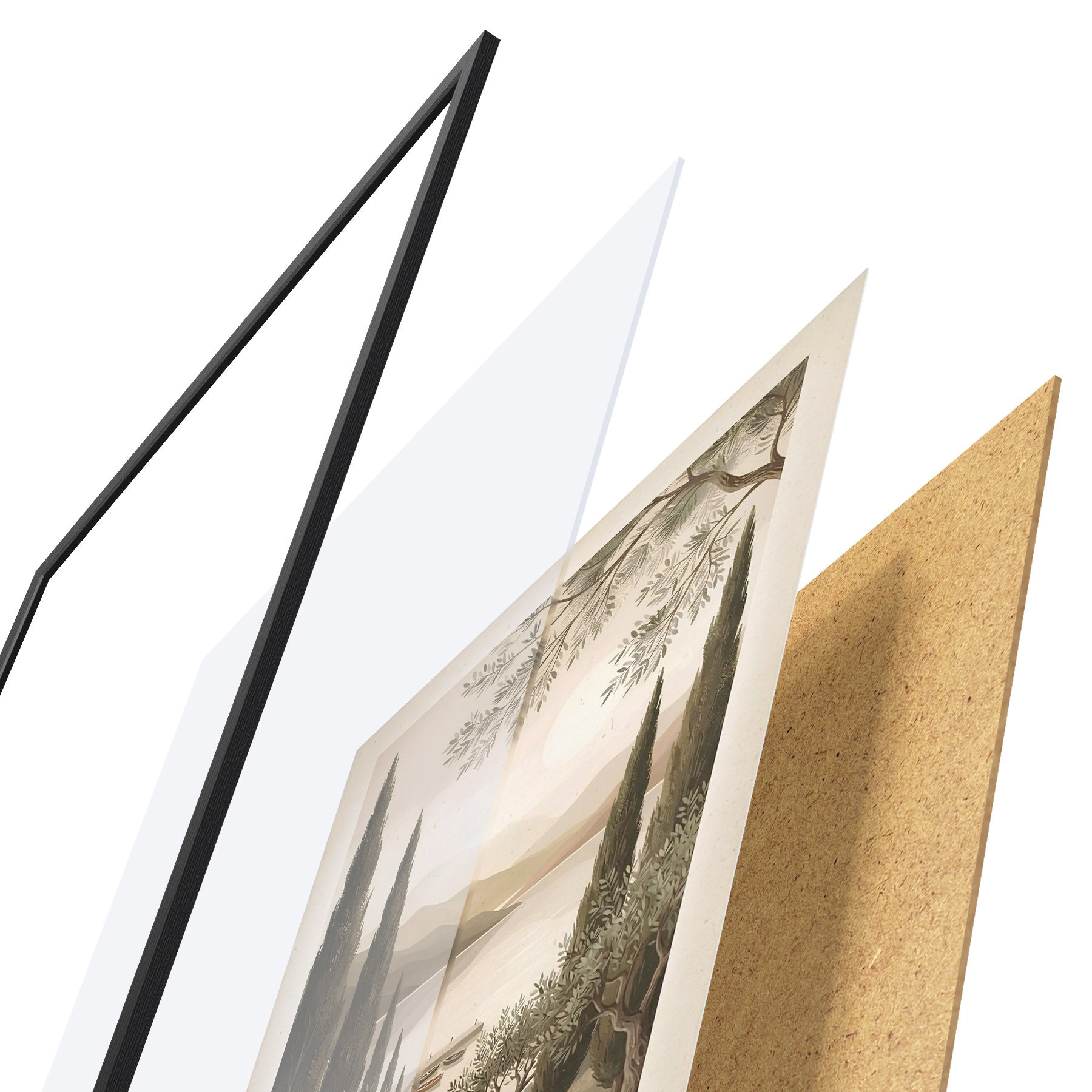 Plakat Vahemere horisondid f50893