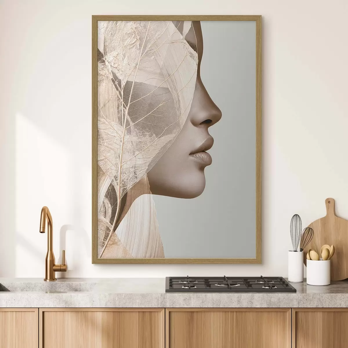 Plakat Abstraktne naise portree f50865