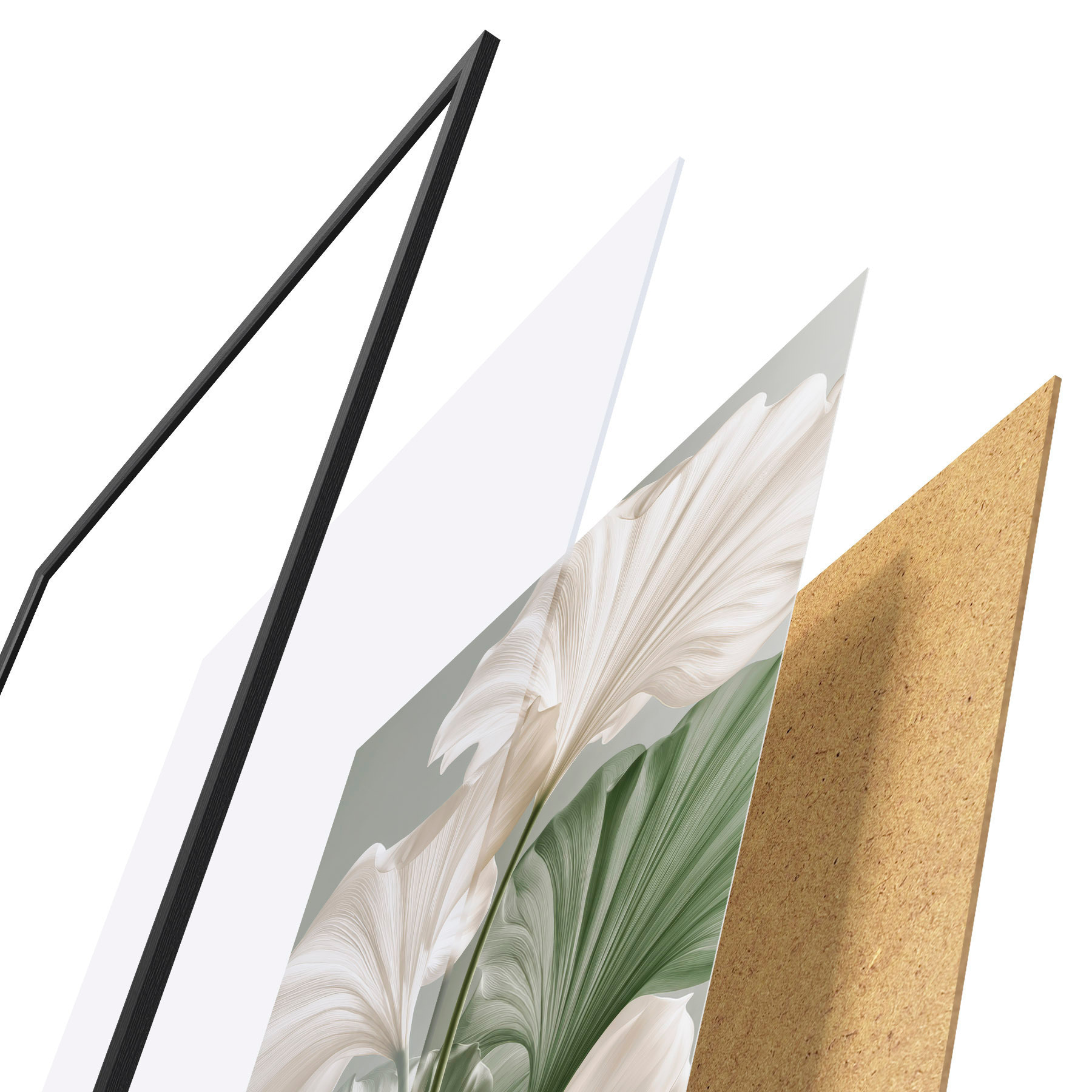 Plakat Õrnad lehed f50867